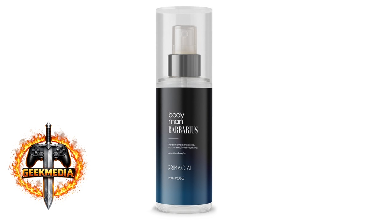 Body Splash Masculino Barbarius 200ML Primacial