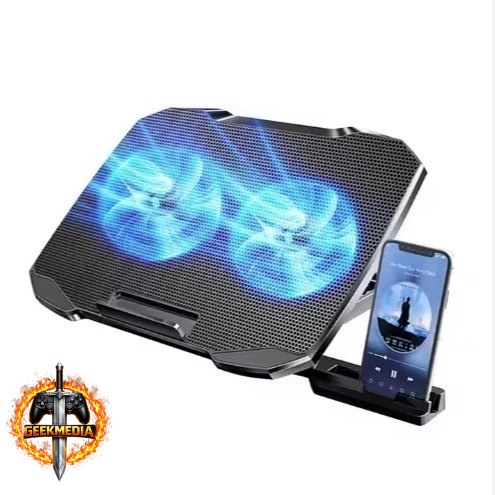 Suporte Notebook Base Mesa Led Refrigerada