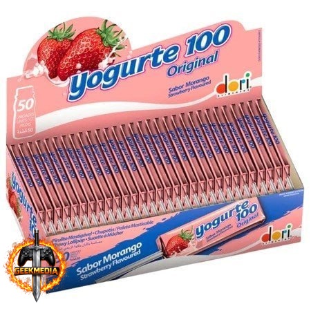 Pirulito Yogurte 100 Mastigável C/50 Unidades Dori