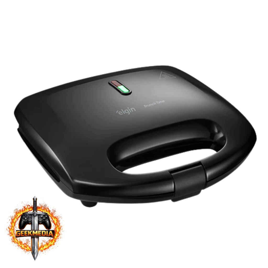 Sanduicheira Elgin Brunch Time Preta San40 800w