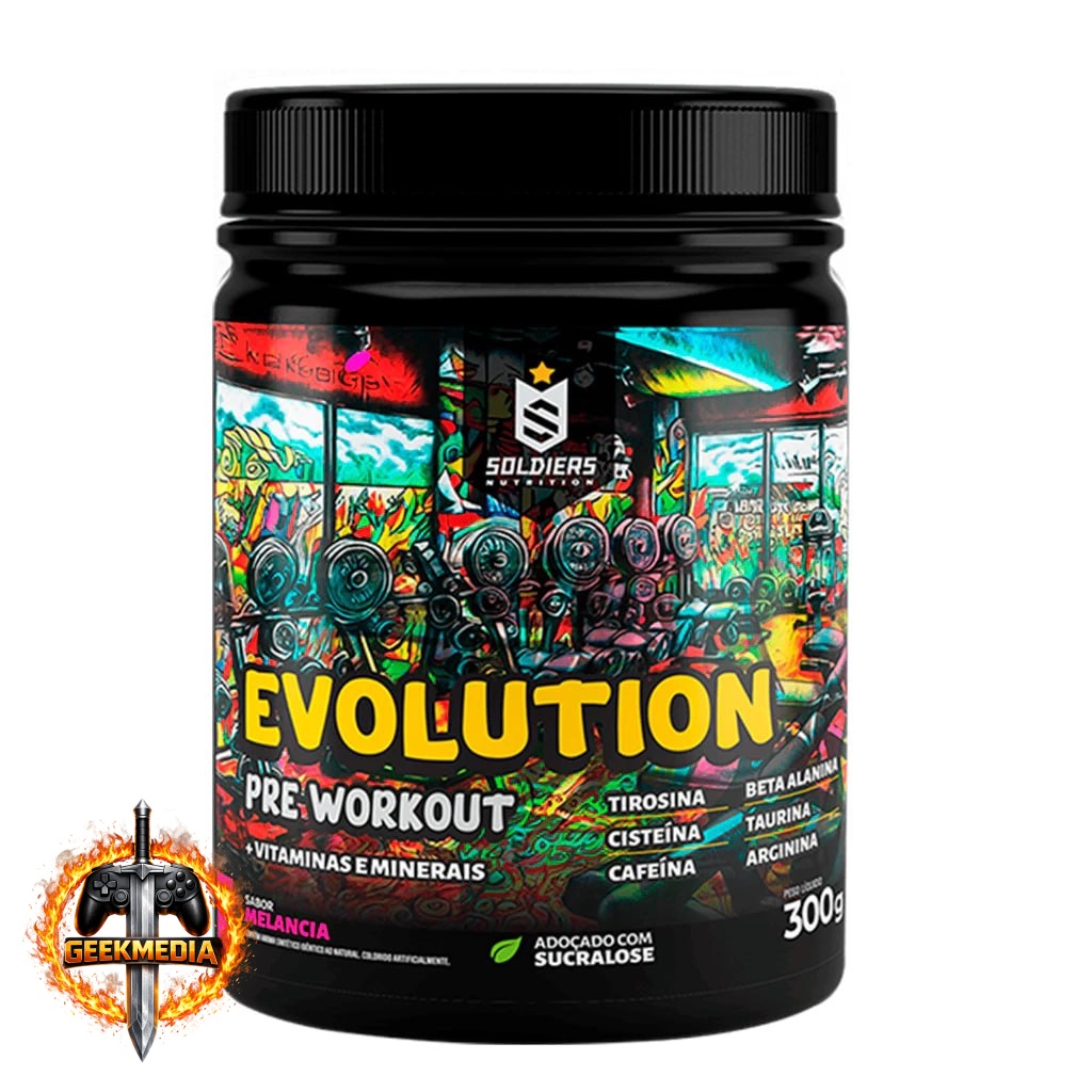 Pré Treino Evolution 300g