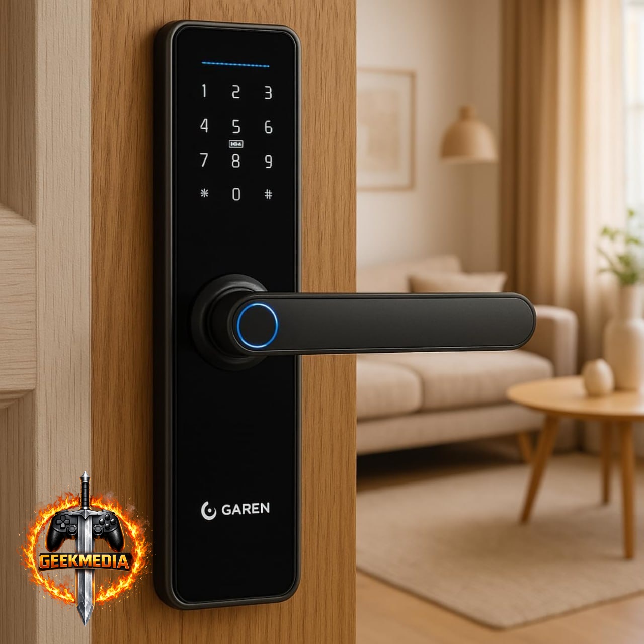 Fechadura Smart Com Biometria Garen