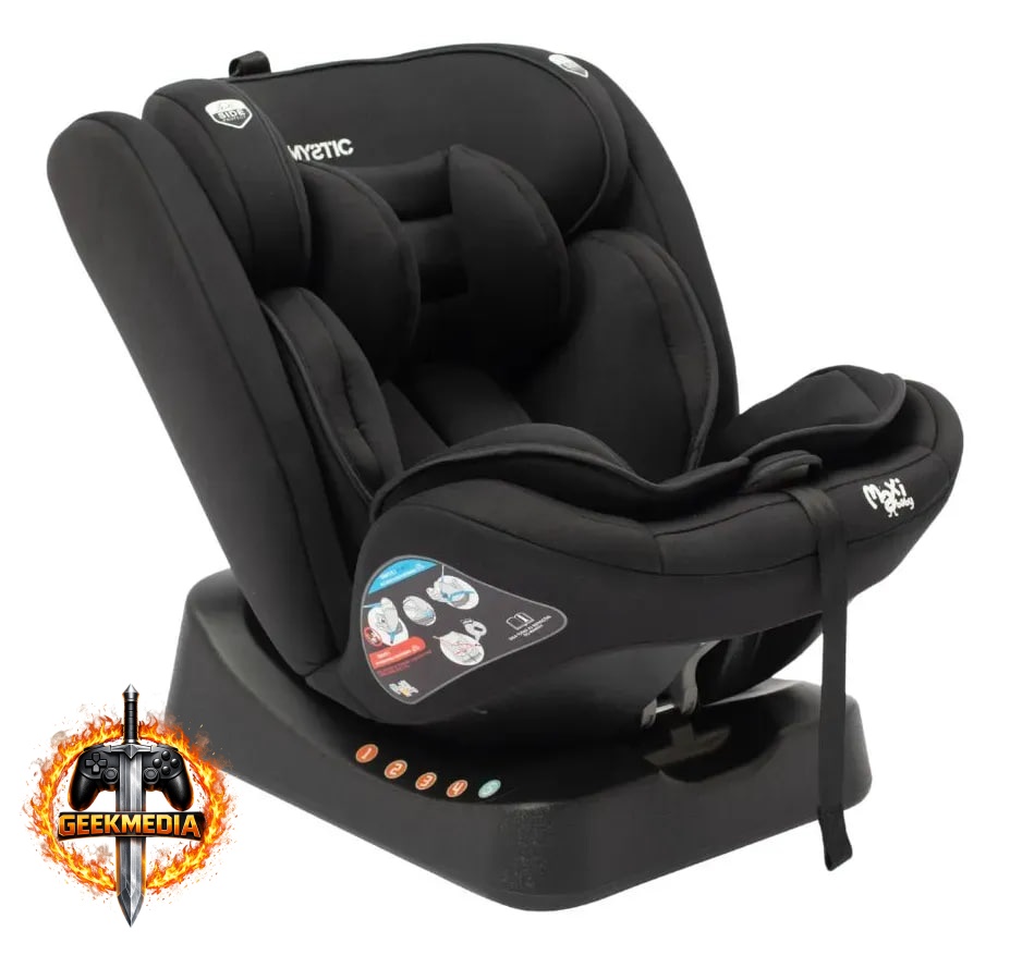 Maxi Baby Cadeirinha Infantil Reclinável 165 Mystic Preto