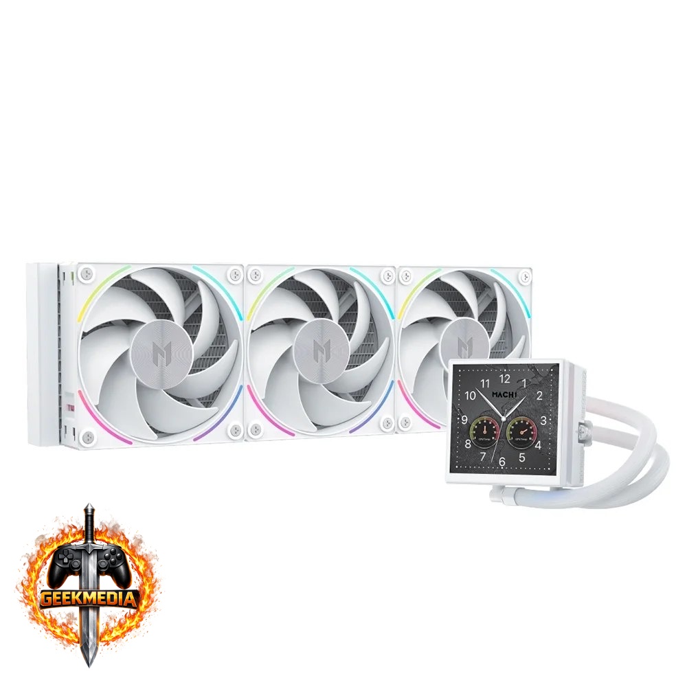 Water Cooler MACH1 APEX ARGB 360mm com Tela LCD