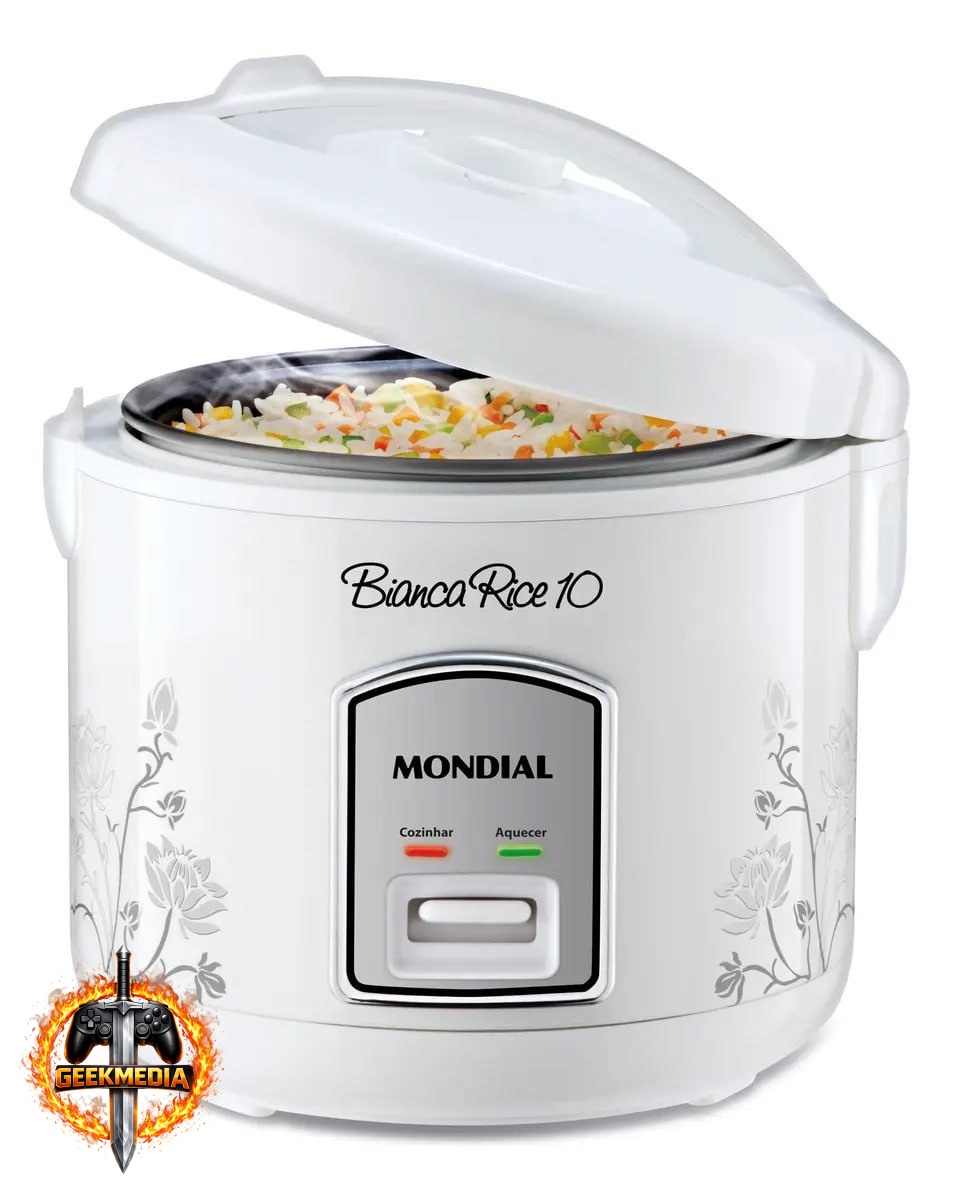 Panela Elétrica Mondial Bianca Rice 10 700W PE-10