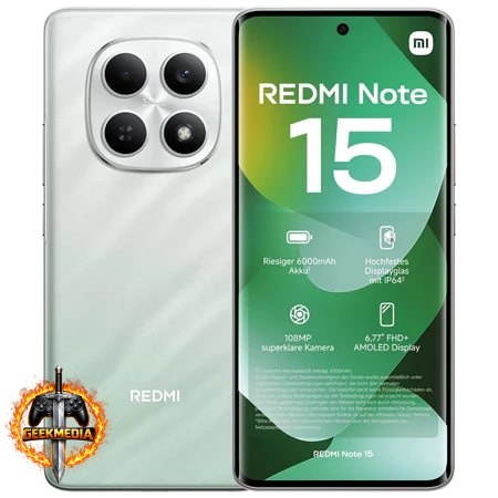 Smartphone Redmi Note 15 4G 6GB/128GB