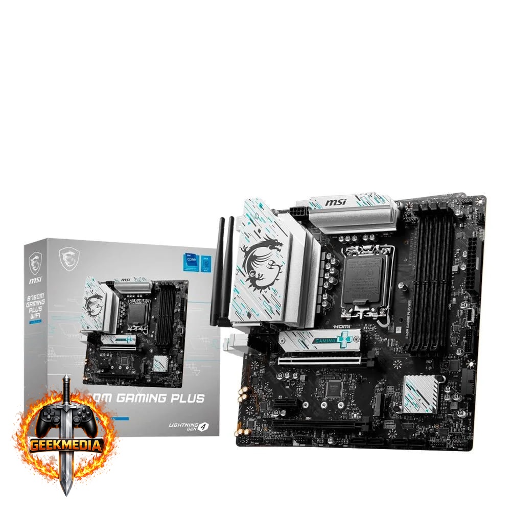 Placa-Mãe MSI B760M Gaming Plus Wi-Fi