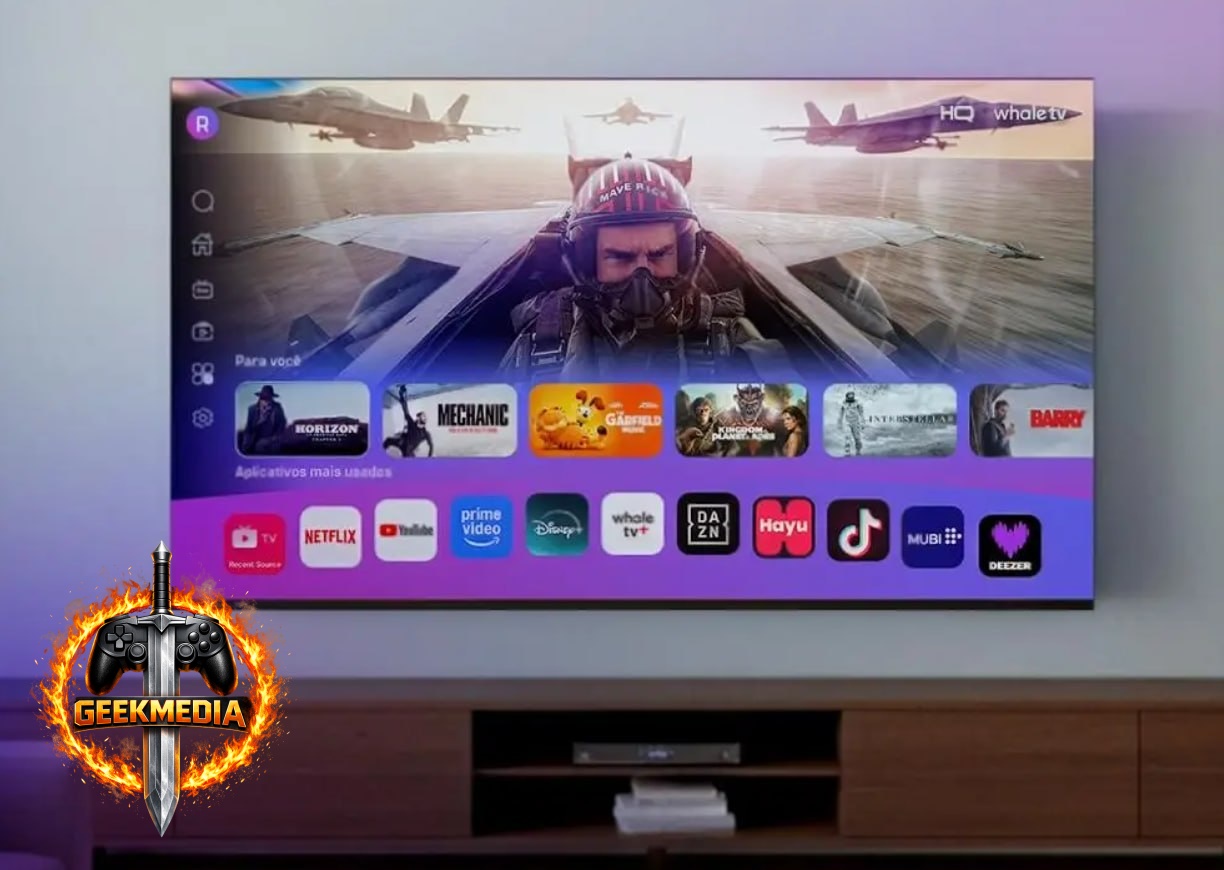 Smart TV HQ QLED 65 Polegadas 4K