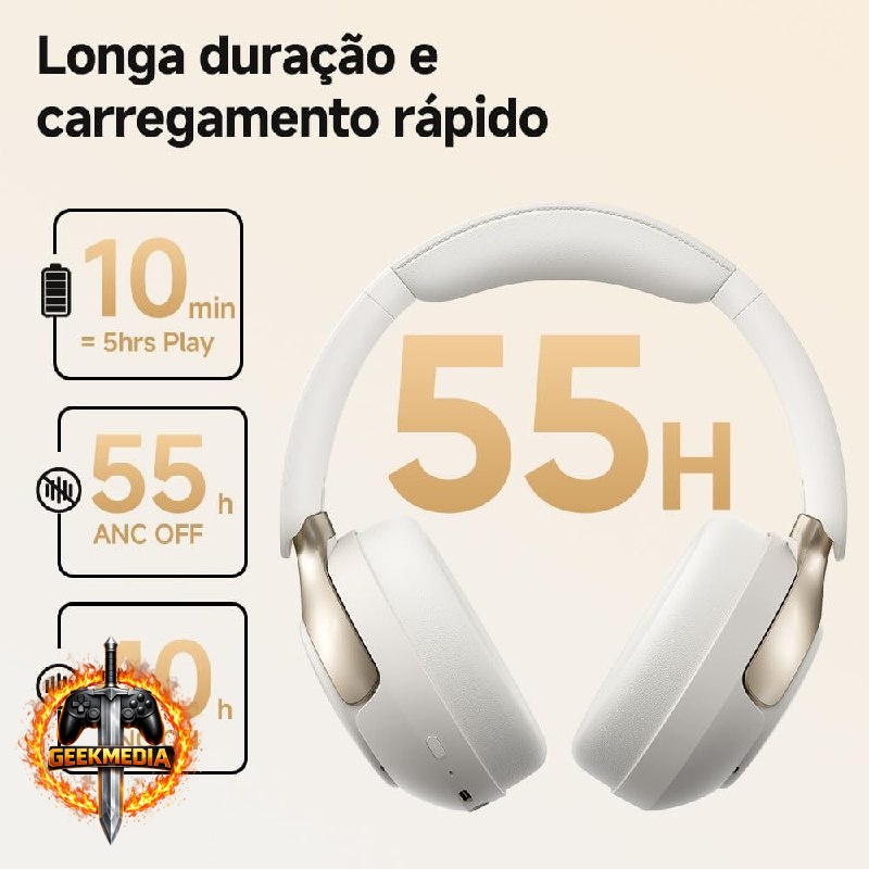 Fone de Ouvido QCY H3 Pro ANC Bluetooth