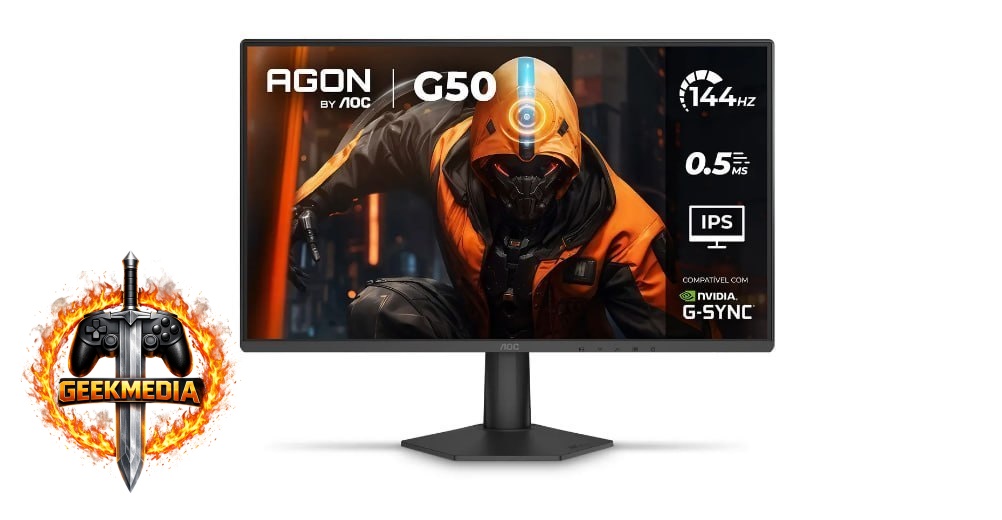 Monitor Gamer AOC Agon G50 24" 144Hz 0,5ms