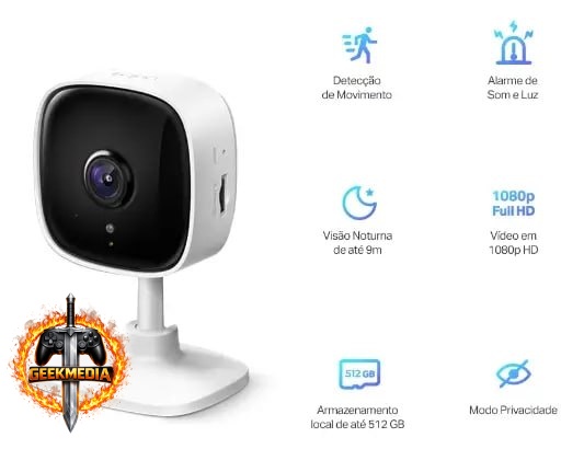 TP-Link Tapo TC60 1080p 3,3mm - Câmera Segurança - Branco
