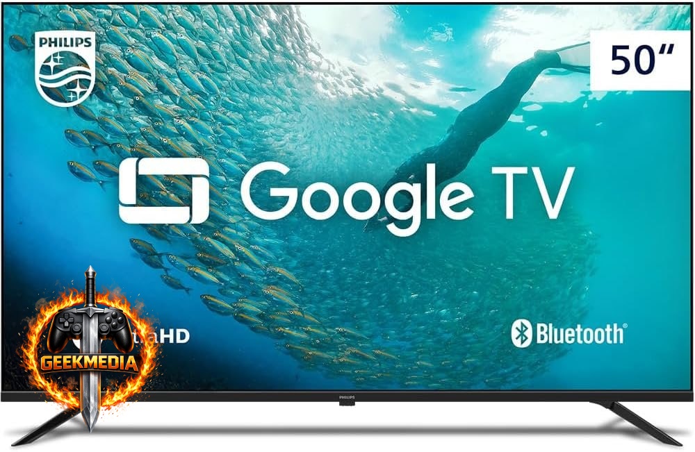Smart TV Philips 50" 4K UHD Google TV