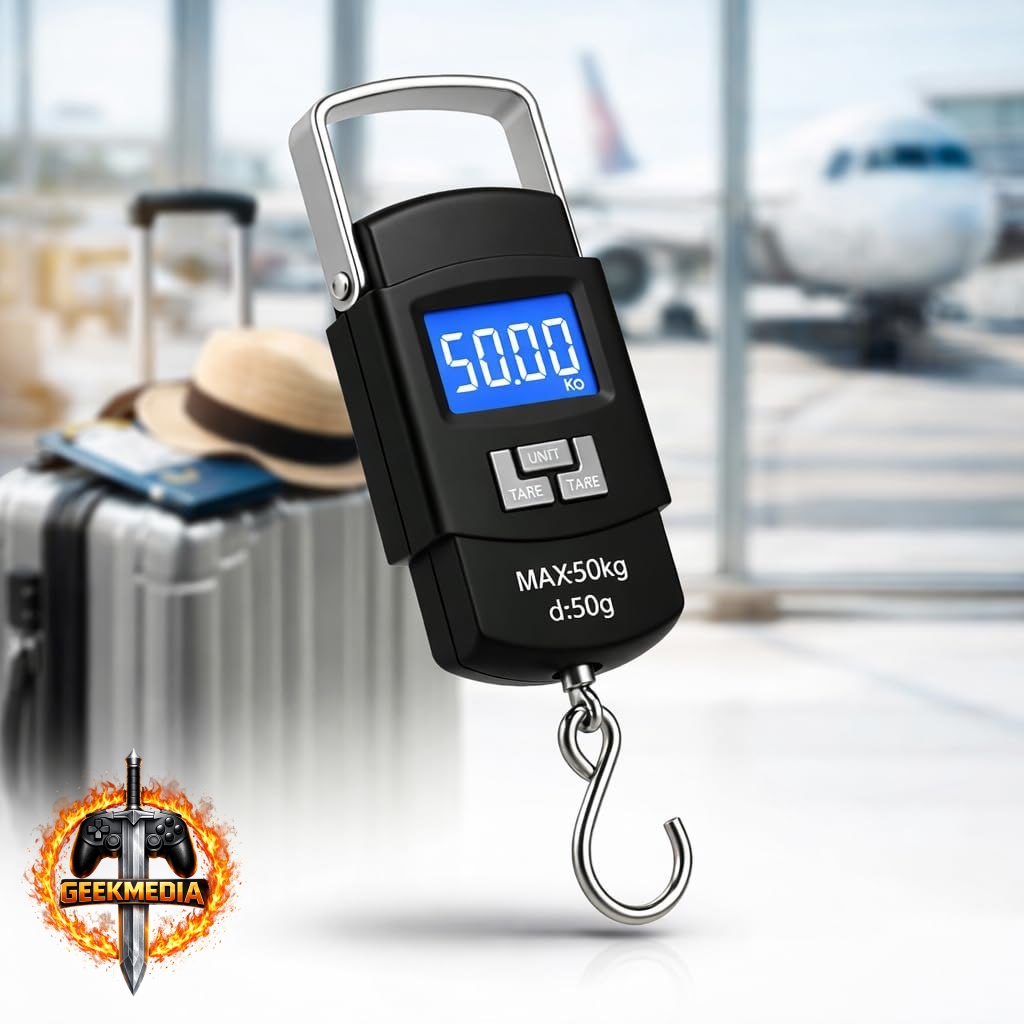 Balança Digital Portátil Premium 50kg