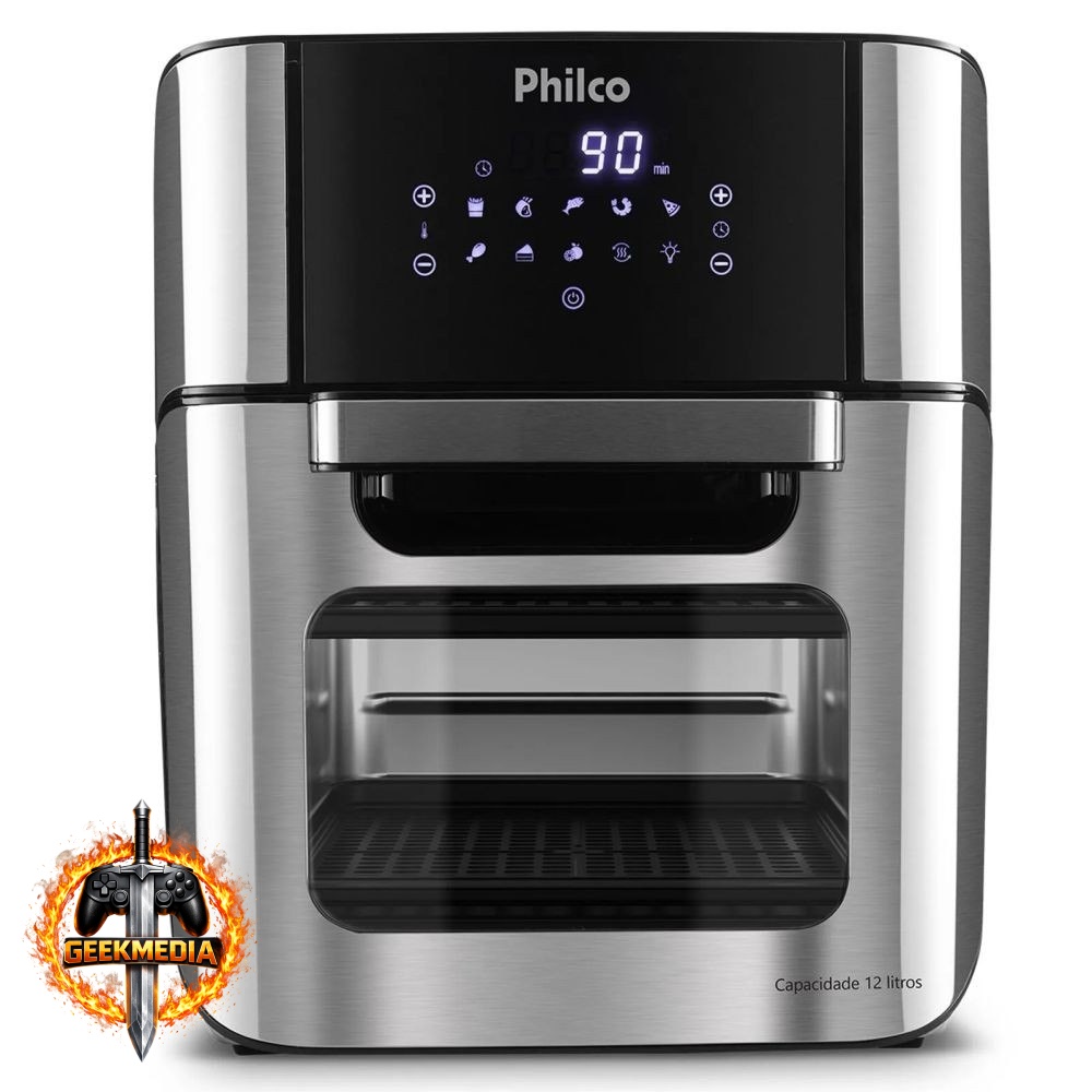 Fritadeira Philco Air Fryer 12L 1800W