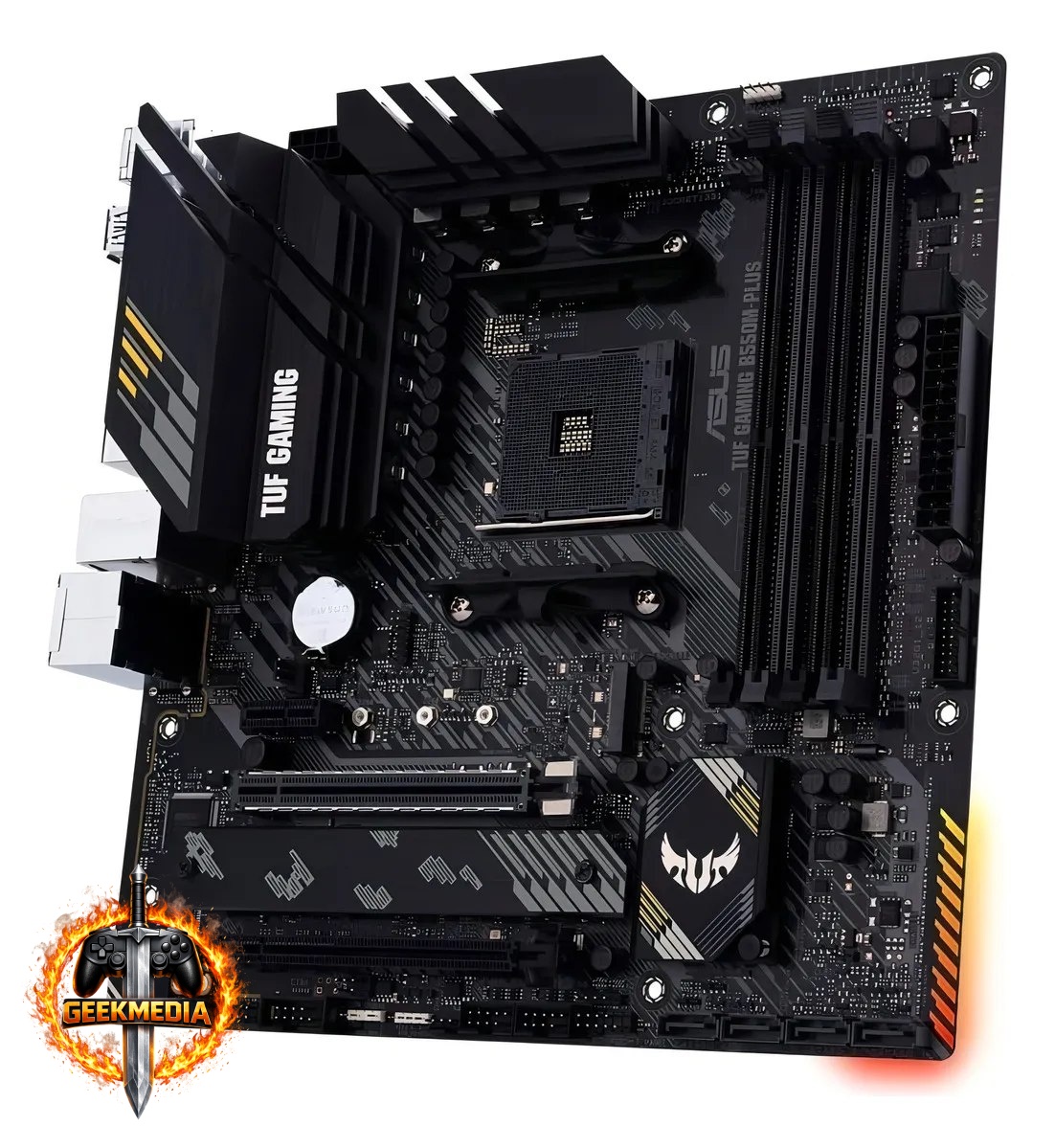Placa-mãe Asus P/amd Am4 B550m-plus Tuf Gaming