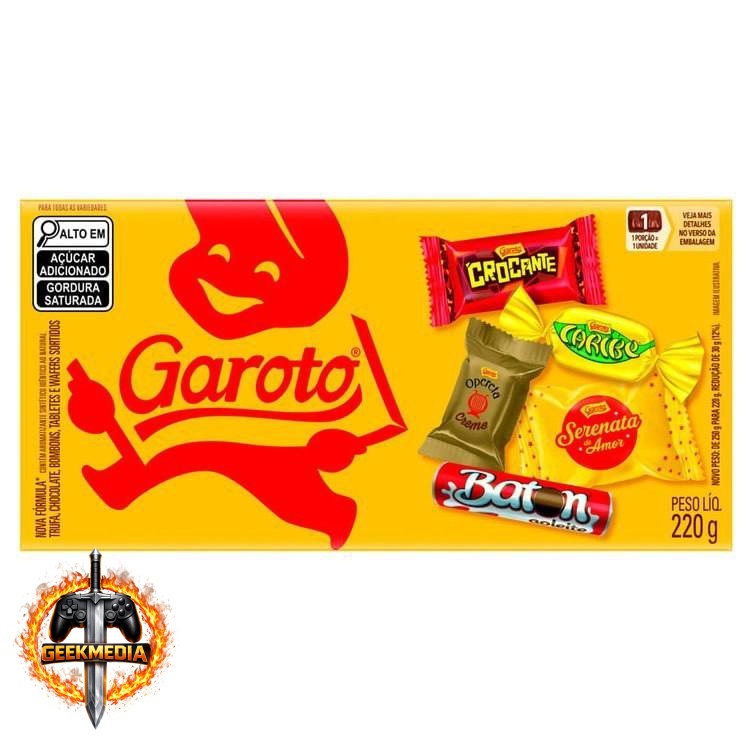 Bombons Garoto Sortidos 220g