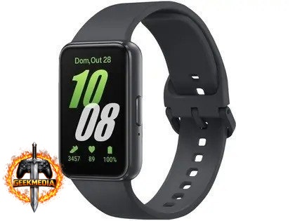 Smartwatch Samsung Galaxy Fit3 Display 1.6 Grafite