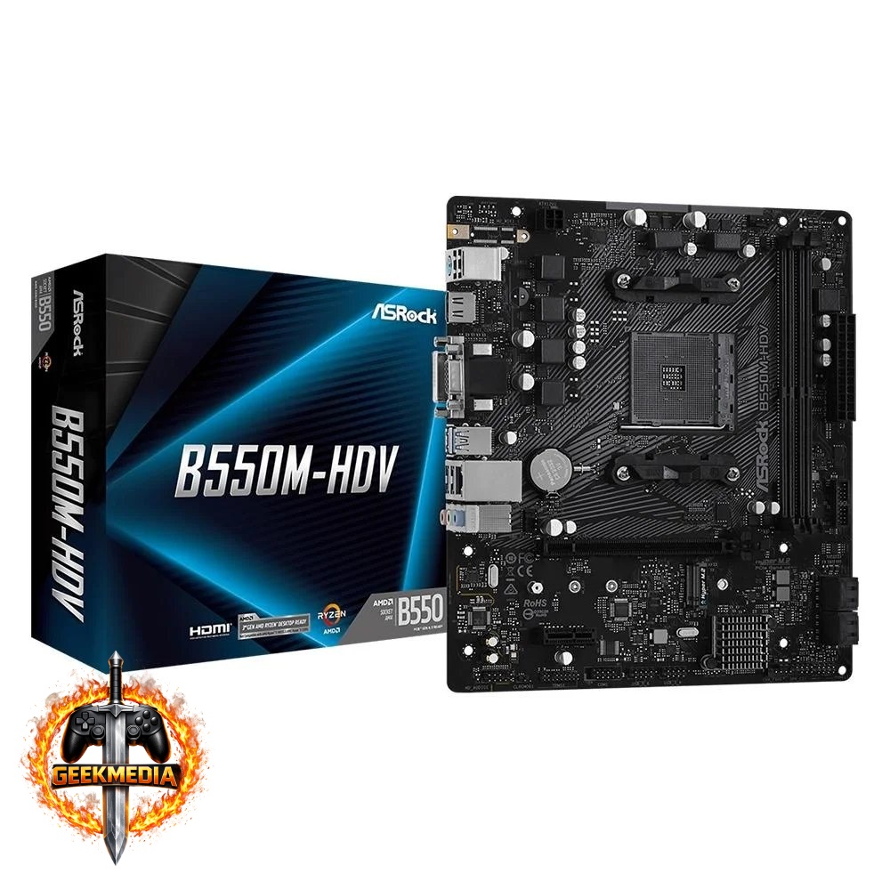 Placa-Mãe ASRock B550M-HDV