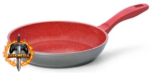 Panela Polishop Sauté Petit 20cm Vermelha