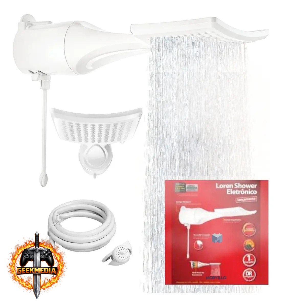 Chuveiro Elétrico Lorenzetti Loren Shower Ultra 7.500kW