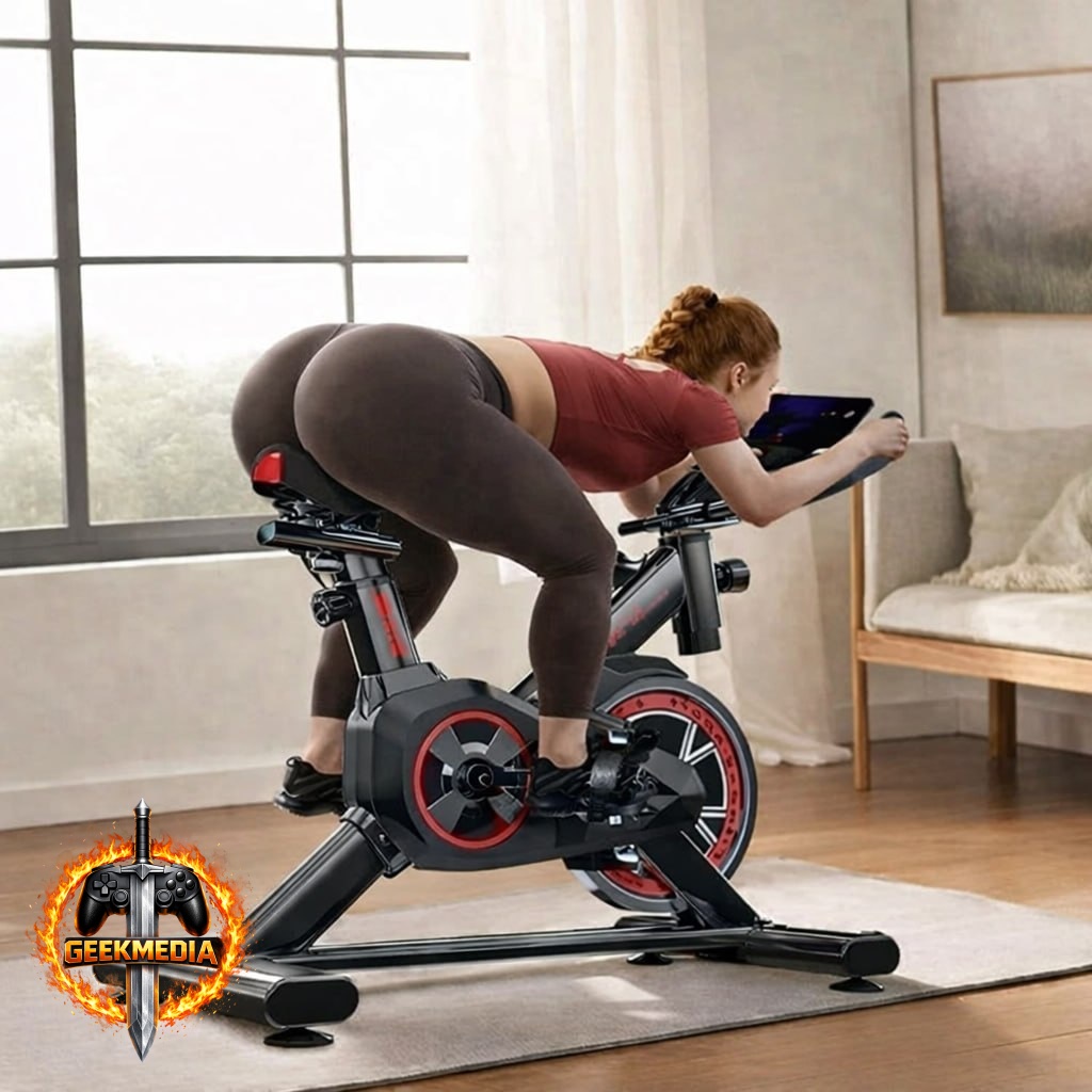 Bicicleta Ergométrica Spinning Profissional 120kg