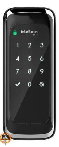 Fechadura Digital De Sobrepor Intelbras FR 101 Preto