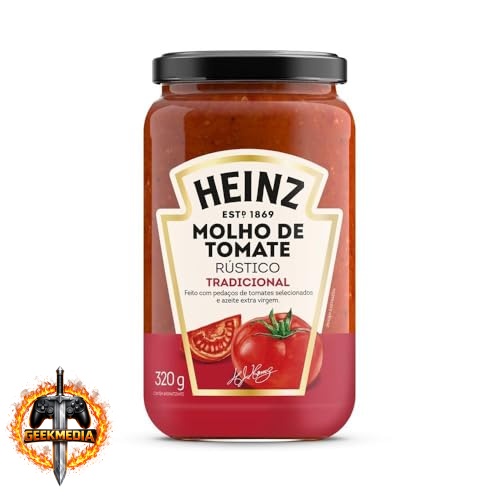 Molho de Tomate Rústico Tradicional Heinz 320G