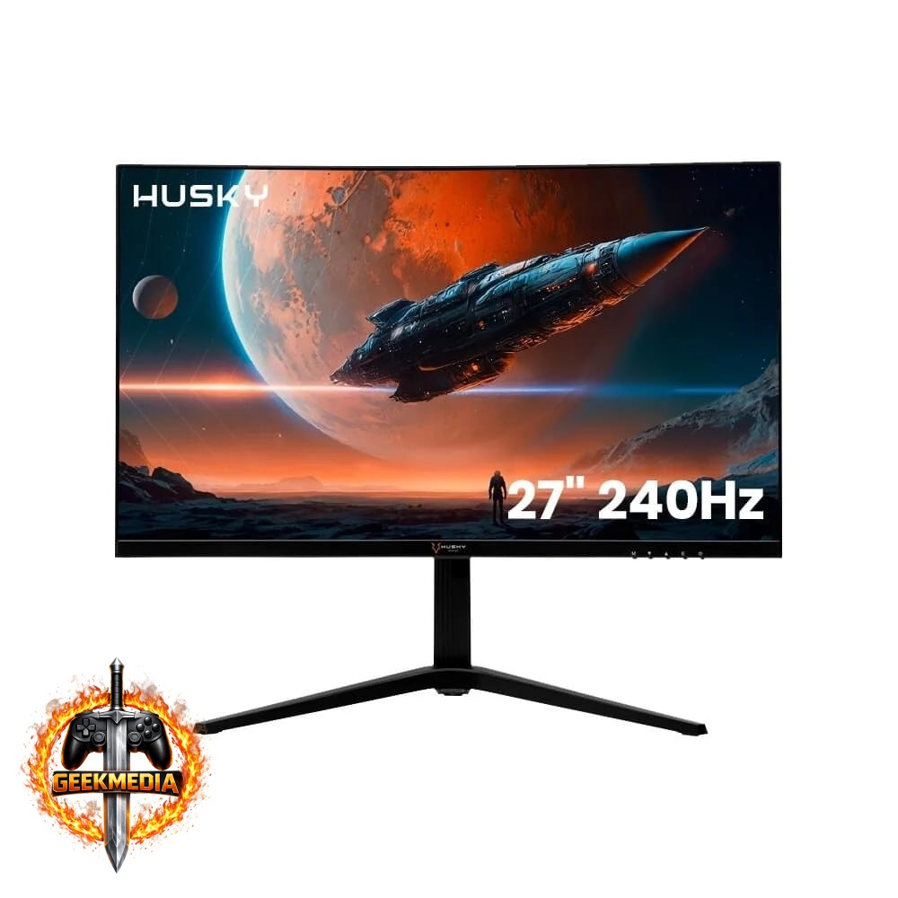 Monitor Gamer Curvo Husky Blizzard 27' LED Full HD