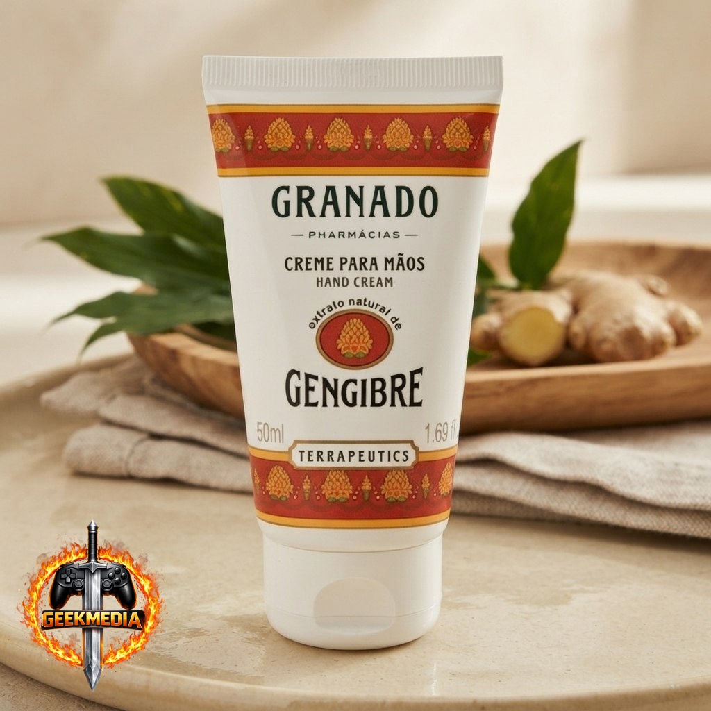 Granado Creme Para As Mãos Terrapeutics, Gengibre, 50ml