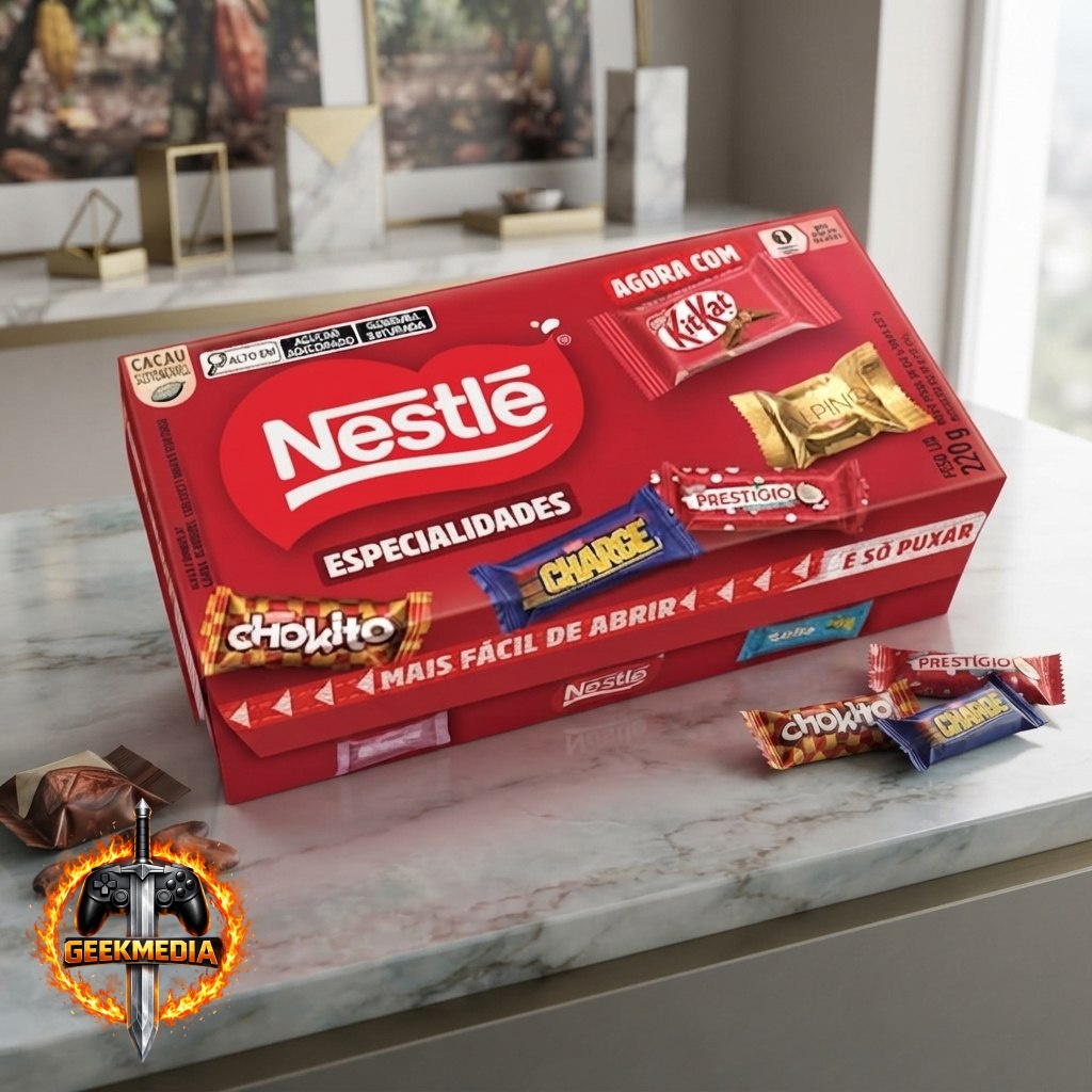 Bombom NESTLÉ Especialidades Caixa 220g