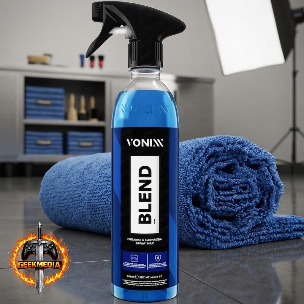 Vonixx Blend 500ml Proteção E Brilho  Flanela Microfibra