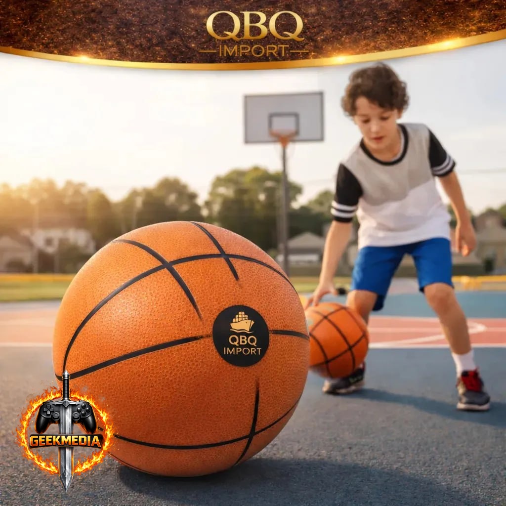 Bola de Basquete Silenciosa 21cm - Laranja