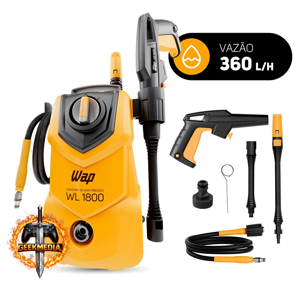 Lavadora de Alta Pressão Compacta WAP WL 1800