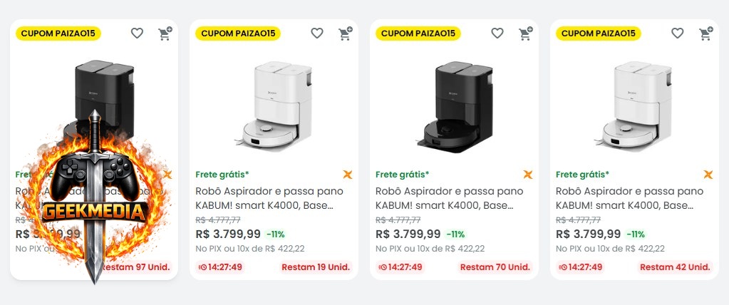 Robô Aspirador - Selecionados