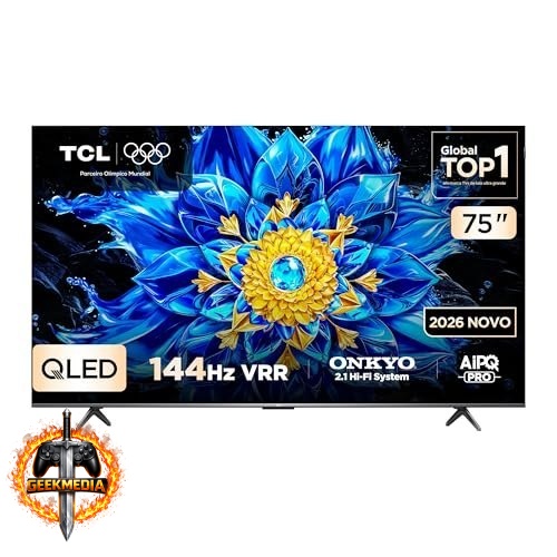 TCL 75P8L Smart TV 75 Polegadas QLED 4K