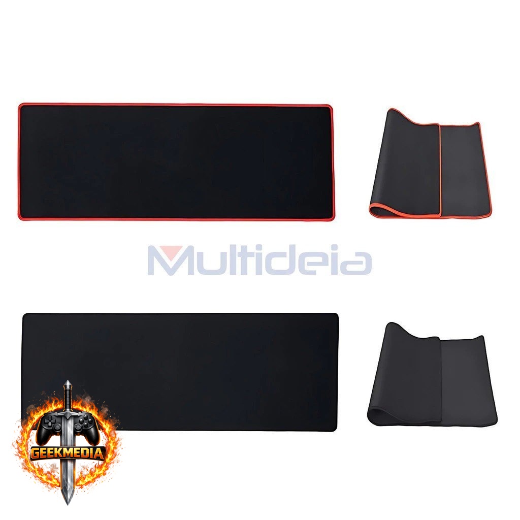 Mouse Pad Gamer Grande Speed Borda Costurada 70x30cm