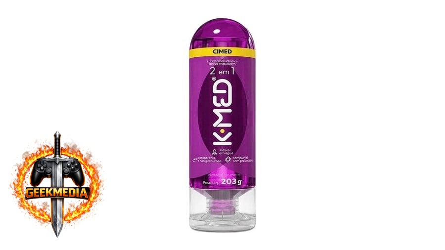 Gel Lubrificante Íntimo K-med 2 Em 1 200ml