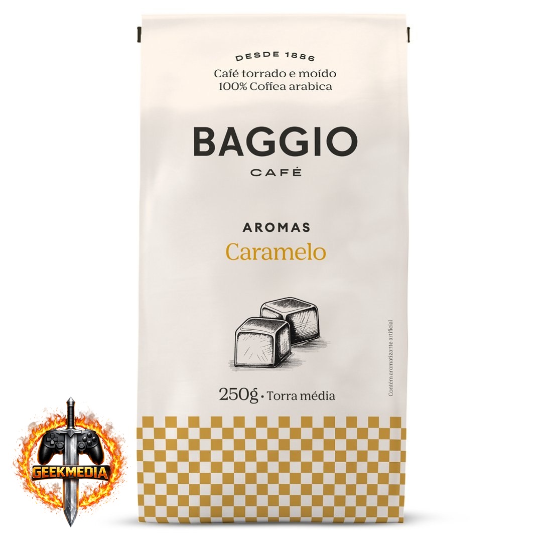 Baggio Café Torrado e Moído Aromas Caramelo 250g