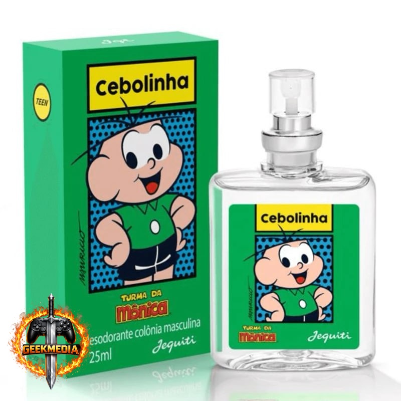 Deo Colônia Infantil Cebolinha 25ml Turma da Mônica