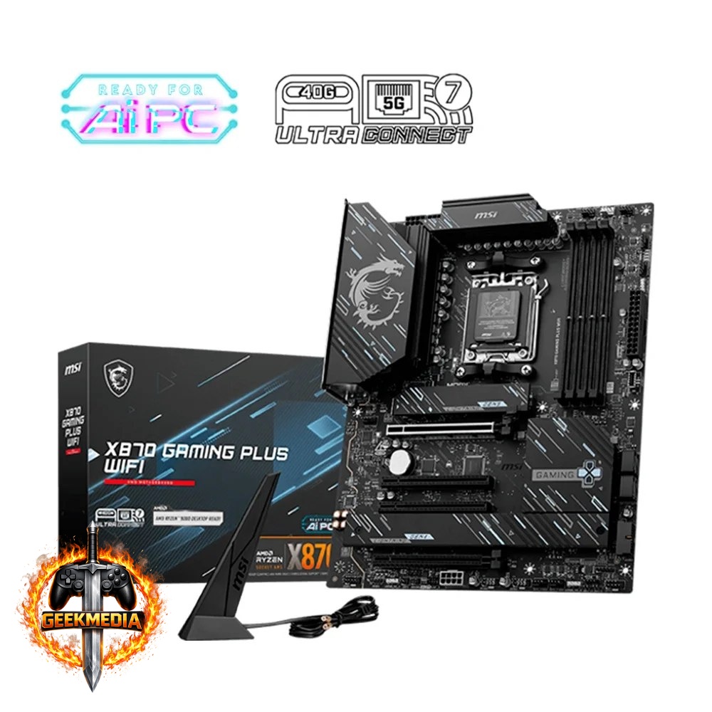 Placa-Mãe MSI X870 GAMING PLUS WIFI