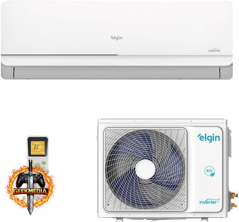 Ar-Condicionado Elgin Eco Star Inverter 12.000 BTUs Frio