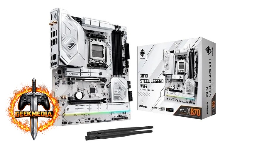 Placa-Mãe ASRock X870 Steel Legend