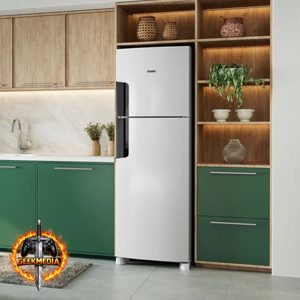 Geladeira Consul Frost Free 377 Litros Duplex Branca CRM44MB