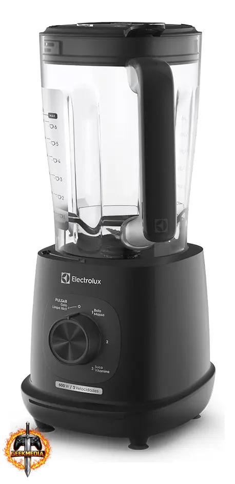 Liquidificador Electrolux Efficient TriForce 600W 2,7L Preto