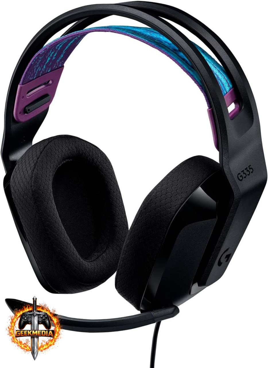 Headset Gamer Logitech G335 - Preto