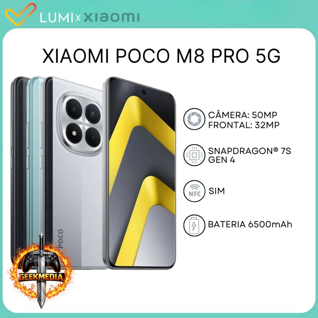 Smartphone Xiaomi Poco M8 PRO 5G 256GB