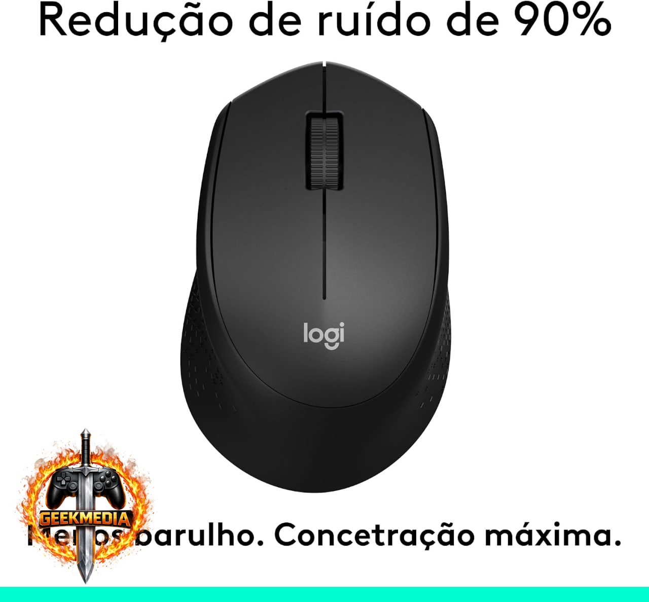 Mouse Logitech M330 SILENT Sem Fio