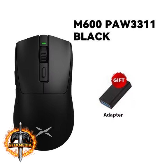 Mouse Sem Fio Delux M600