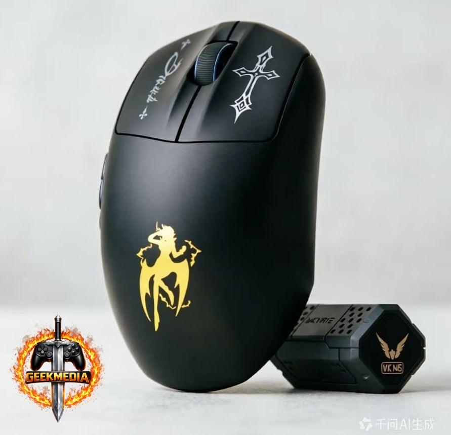 Mouse Gamer Valkyrie Vk M5 Tri-mode Dual 8K