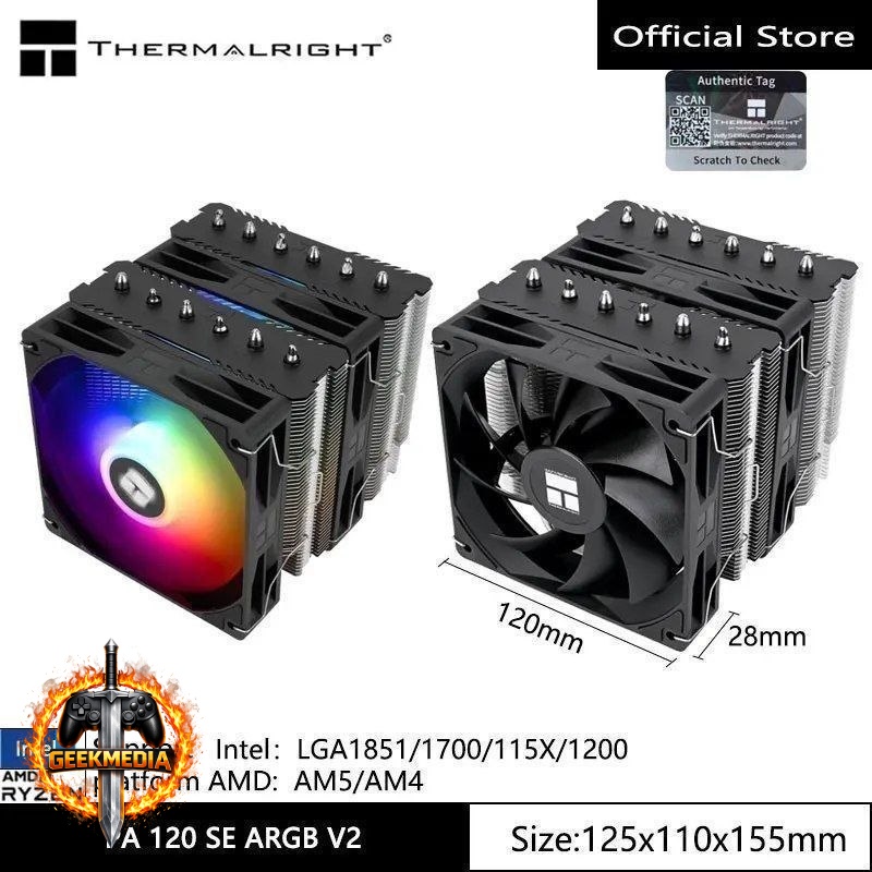 CPU Cooler Thermalright PA120 SE V2
